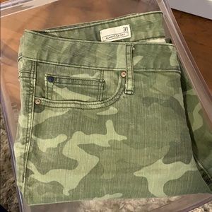 Gap Camo Always Skinny Crop Jeans Size 31